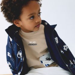 Giacca a vento con stampa bambino  –  Mayoral  –  3446-26