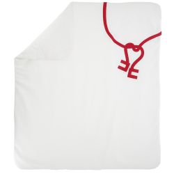 Coperta con ricamo neonata  –  ELISABETTA FRANCHI  –  ENCO089.0.FF002.0177-16