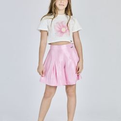 T-shirt con stampa ragazza  –  Alice Pi  –  S26-3218