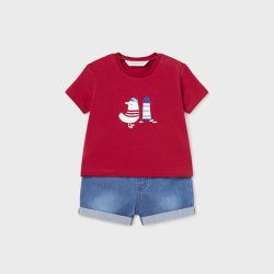 Completo pantaloncino neonato  –  New Born  –  1209-24