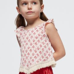 Maglietta stampata bambina  –  Mayoral  –  3095-24