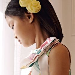 Set 2 fermagli fiori bambina  –  Abel & Lula  –  5411-24