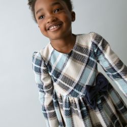 Vestito a quadri bambina  –  Mayoral  –  4924-15