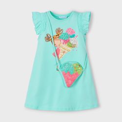 Vestito con borsetta bambina  –  Mayoral  –  3940-25