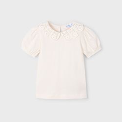 T-shirt crochet bambina  –  Mayoral  –  3055-25