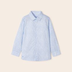 Camicia m/l stampa floBlu  –  Mayoral  –  3170-23