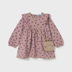 Vestito stampa con borsa bimba  –  Mayoral  –  2920-15