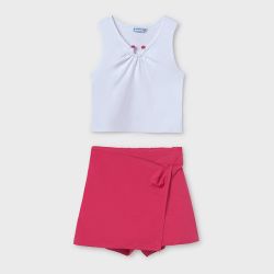 Completo pantaloncino ragazza  –  Mayoral  –  6224-25