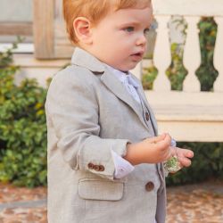 Giacca lino bimbo  –  Abel & Lula  –  5364-24
