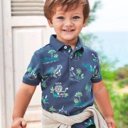 Polo stampata bimbo  –  Mayoral  –  1107-24