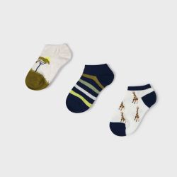 Set 3 calze corte giraffa  –  Mayoral  –  10465-23