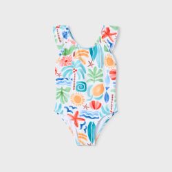 Costume con stampa bambina  –  Mayoral  –  3738-26