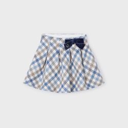 Gonna quadri con fiocco bambina  –  Mayoral  –  4901-14