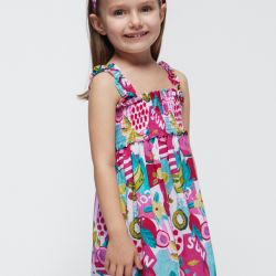 Vestito con fascia bambina  –  Mayoral  –  3947-24