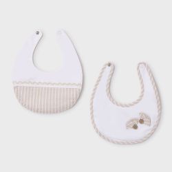 Set bavette neonata  –  New Born  –  9875-25