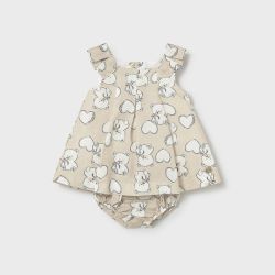 Vestito di lino neonata  –  New Born  –  1809-26