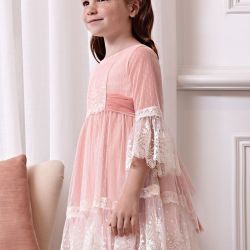 vestito tulle ragazza  –  Abel & Lula  –  5046-24