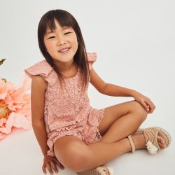 Completo pantaloncino bambina  –  Abel & Lula  –  5230-25