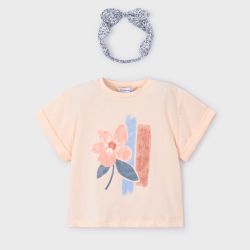 T-shirt con fascia bambina  –  Mayoral  –  3010-26
