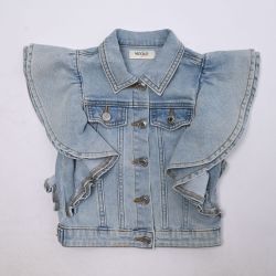 Giacca di jeans ragazza  –  ViCOLO  –  3146OD00441-26