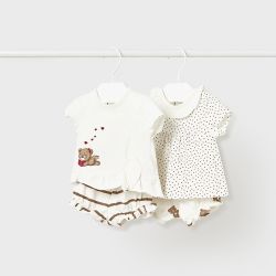 Set 4 pezzi neonata  –  New Born  –  1609-23