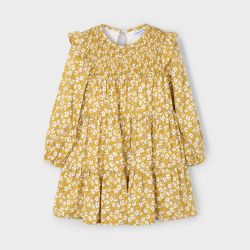 Vestito velluto con stampa bambina  –  Mayoral  –  4912-15
