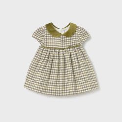 Vestito a quadri neonata  –  New Born  –  2831-15