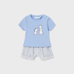 Completo pantaloncino neonato  –  New Born  –  1253-23