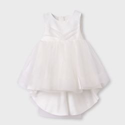 Abito tulle brillantinato bimba  –  Abel & Lula  –  5012-24