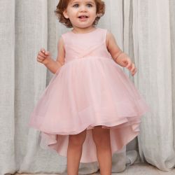 Abito tulle brillantinato bimba  –  Abel & Lula  –  5012-24