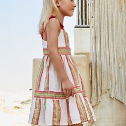 Vestito a righe bambina  –  Mayoral  –  3936-24