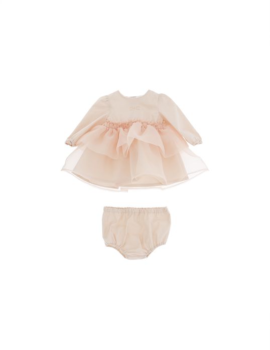 Vestito neonata  –  ELISABETTA FRANCHI  –  ENAB076.0.CA235.C036-26