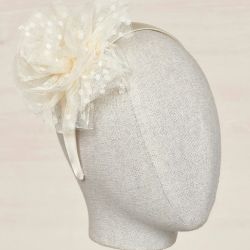 Cerchietto fiore tulle bambina  –  Abel & Lula  –  5436-23