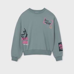 Pullover con stampa ragazza  –  Mayoral  –  7426-15