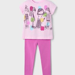 Completo leggings bambina  –  Mayoral  –  3713-25