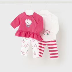 Completo 4 pezzi neonata  –  New Born  –  1716-24