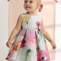 Vestito con stampa bimba  –  Abel & Lula  –  5017-26