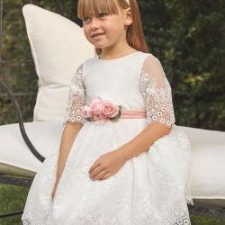 Abito tulle ragazza  –  Abel & Lula  –  5034-24