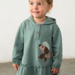 Vestito con cappuccio bimba  –  Mayoral  –  2937-16