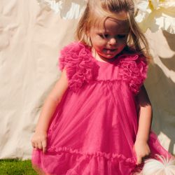 Vestito tulle bimba  –  Abel & Lula  –  5029-25