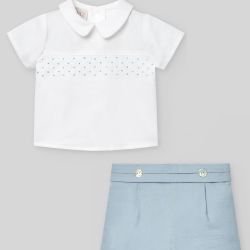 Completo elegante neonato  –  Paz Rodriguez  –  006-152547-25