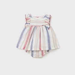 Vestito righe neonata  –  New Born  –  1829-24