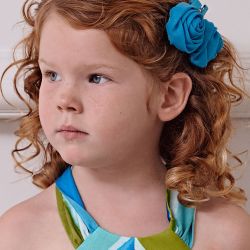 Set 2 fermagli fiori bambina  –  Abel & Lula  –  5411-24