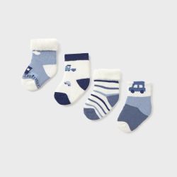 Set 4 calze neonato  –  New Born  –  9917-15