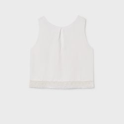 Blusa con ricamo ragazza  –  Mayoral  –  6157-26