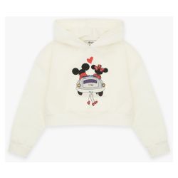 Felpa cappuccio ragazza  –  Dixie  –  LM11042G