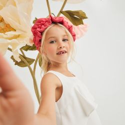 Top chiffon bambina  –  Abel & Lula  –  5150-25