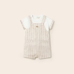 Completo salopette neonato  –  New Born  –  1625-23
