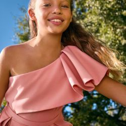 Tuta lunga crepe bambina  –  Abel & Lula  –  5222-25