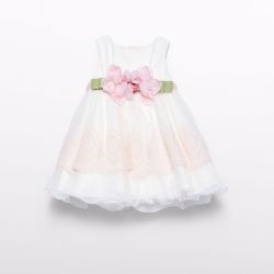 Vestito ricamato bimba  –  Abel & Lula  –  5004-25